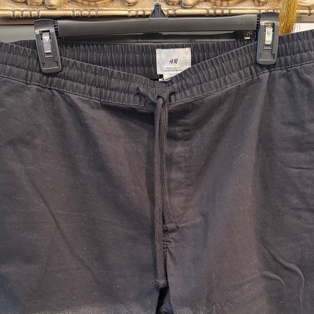 H&M Charcoal Regular Fit Trousers - Picture 3 of 4